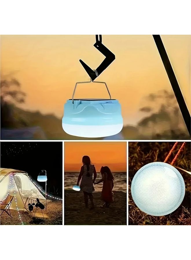 Solar Camping Light Portable IP54 4800mAh Battery Hanging Tent Outdoor Garden Lamp - Image 4